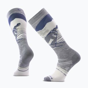 Ski socks Smartwool Ski Full Cushion Chute the Moon OTC light gray