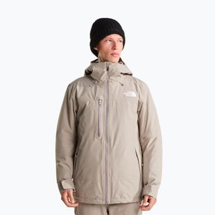 Men's ski jacket The North Face Descendit stone slab