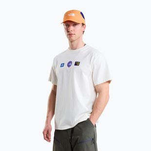 Men's T-shirt The North Face Explorer Badges RLX SS Tee Graphic white dune