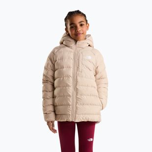 Children's insulated jacket The North Face Reversible Perrito Hooded timeless taupe