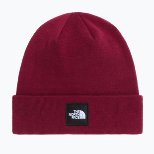 Winter hat The North Face Dock Worker Recycled Beanie burgundy crush