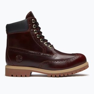 Men's shoes Timberland Premium 6 In Lace burgundy full grain