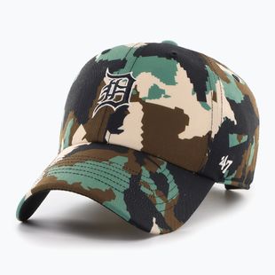 47 Brand Detroit Tigers Digital Star CLEAN UP brown baseball cap