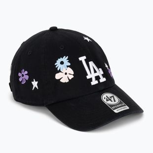 47 Brand MLB Los Angeles Dodgers Flora CLEAN UP baseball cap black