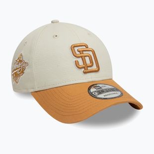 New Era WS Patch 9Forty San Diego Padres baseball cap light beige