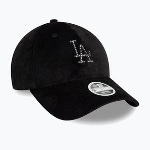 New Era Diamante Velour 9Forty Los Angeles Dodgers baseball cap black