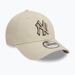 New Era Team Outline 9Forty New York Yankees light beige baseball cap