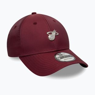 New Era NBA Tech 9Forty Maiami Heat dark red baseball cap