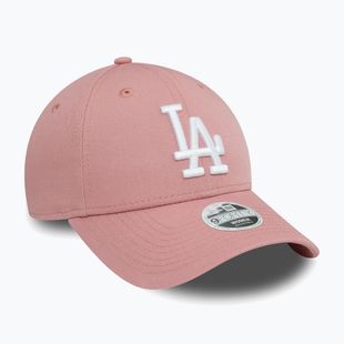 New Era League Essential 9Forty Los Angeles Dodgers dark pink baseball cap