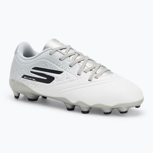 Children's football boots SKECHERS Razor 1.5 Td Jr FG white/silver