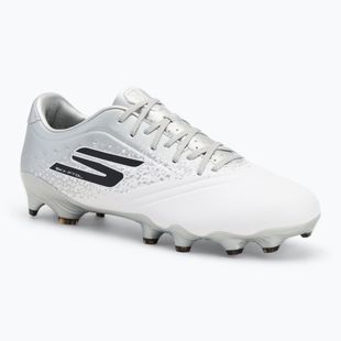 Men's football boots SKECHERS Razor 1.5 Academy FG white/silver