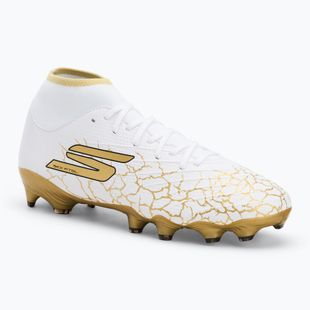 Men's football boots SKECHERS Razor 1.5 Academy FG white/gold