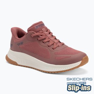 SKECHERS women's shoes Bobs Squad 4 Staple Look rose