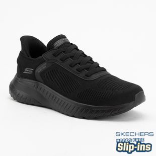Men's shoes SKECHERS Bobs Squad Chaos Solid Stepper black