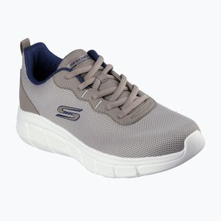 Men's shoes Skechers Bobs Sport B Flex Icy Edge taupe