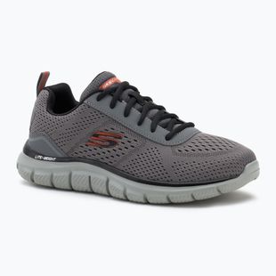 Men's shoes Skechers Track Leshur charcoal/orange