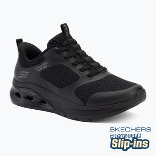 SKECHERS women's shoes Bobs Arc Waves 2.0 Now On black