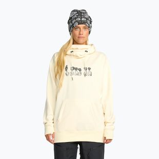 Women's snowboard sweatshirt Volcom Riding Hydro P/O bone