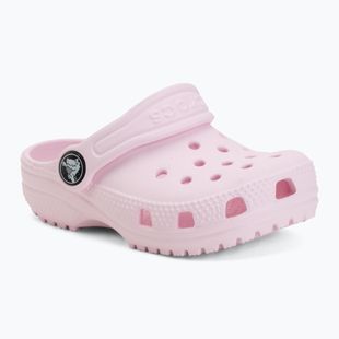 Children's slides Crocs Classic Clog Toddler pink milk