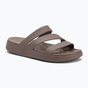 Crocs Getaway Strappy truffle flip-flops