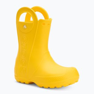 Children's wellingtons Crocs Handle It Rain Boot Kids yellow