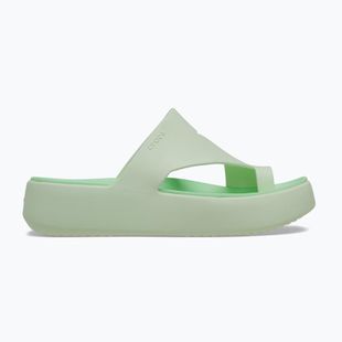 Women's flip-flops Crocs Getaway Platform Toe Loop jade tint