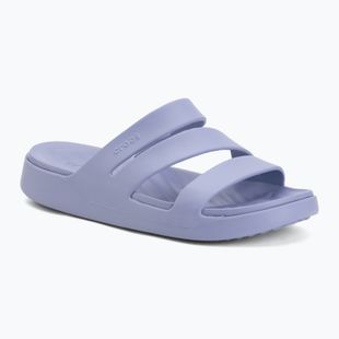 Women's slides Crocs Getaway Strappy blue haze