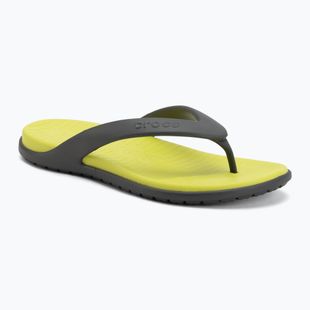 Flip-flops Crocs Coast Flip slate grey/citrus