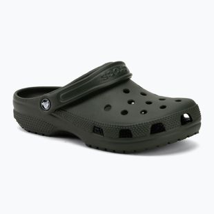 Slides Crocs Classic army green