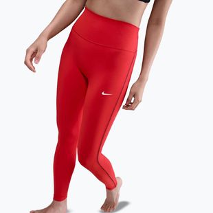 Women's leggings Nike One High-Waisted light crimson/black
