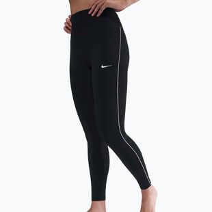 Women's leggings Nike One High-Waisted black/white