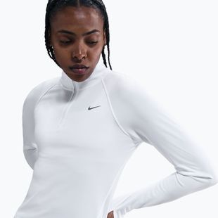 Women's running sweatshirt Nike Tempo Dri-Fit 1/4 Zip white