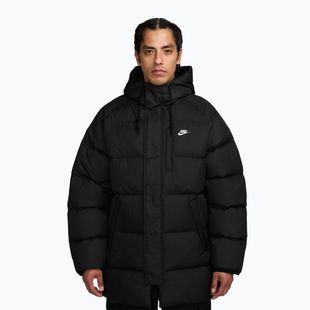 Men's down jacket Nike Sportswear Club black/white