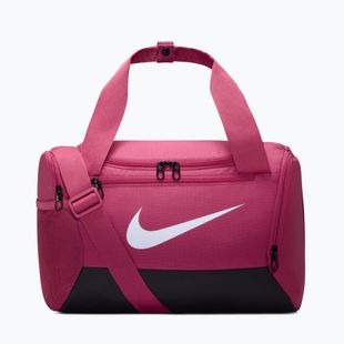 Training bag Nike Brasilia 9.5 Duffle 25 l sweet beet/black/white