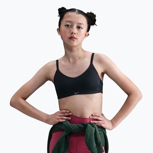 Girl's bra Nike Alate black/white
