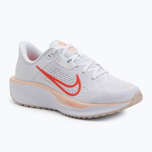 Women's running shoes Nike Quest 6 white / bright crimson / washed coral