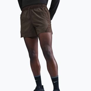 Men's running shorts Nike Run Dri-Fit 5" baroque brown / black