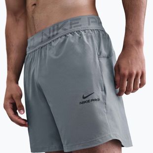 Men's shorts Nike Pro Training Dri-Fit 6" smoke grey/black