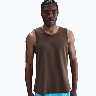 Men's T-shirt Nike Primary Dri-Fit Versatile baroque brown/baroque brown