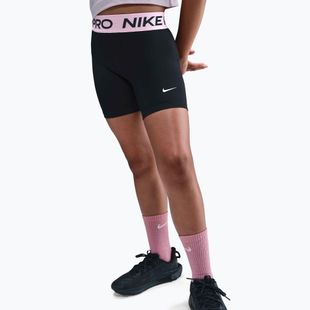 Children's shorts Nike Pro Dri-Fit 5" black/med soft pink/white