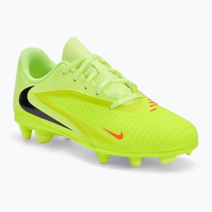 Children's football boots Nike Phantom 6 Low Club MG hyper crimson/limelight/black