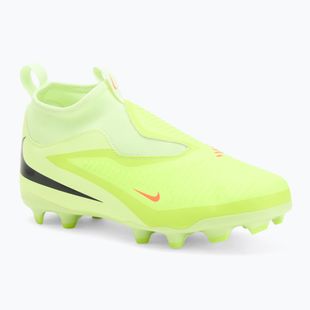 Children's football boots Nike Jr. Phantom 6 High Academy FG/MG hyper crimson/limelight/black