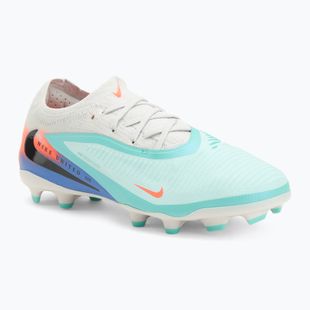 Men's football boots Nike United Phantom 6 Low Pro Jr FG/MG pistachio frost/hyper orange