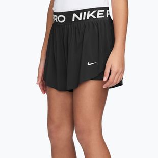 Children's shorts Nike Pro Dri-Fit 2in1 black/black/white