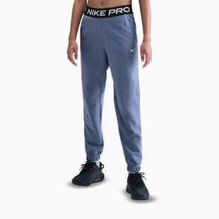 Children's trousers Nike Pro Fleece Dri-Fit world indigo/world indigo/black/white