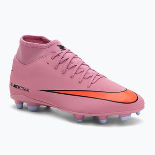 Men's football boots Nike Mercurial Superfly 10 Club FG/MG magic flamingo/black/total crimson