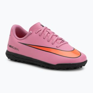 Children's football boots Nike Mercurial Vapor 16 Club TF magic flamingo/black/total crimson