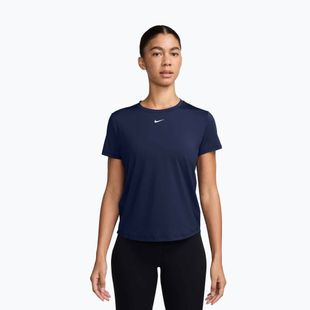 Women's training top Nike One Classic Dri-Fit midnight navy/white