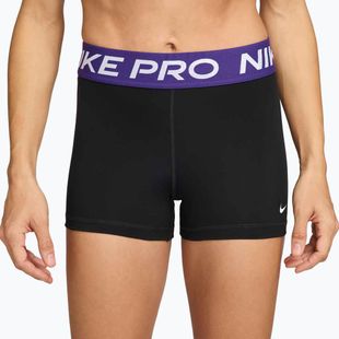 Women's shorts Nike Pro 365 3" black/court purple/white