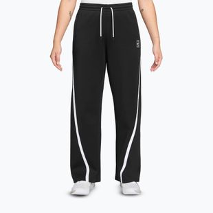 Women's tennis trousers Nike Advantage Dri-Fit Mid-Rise black/white